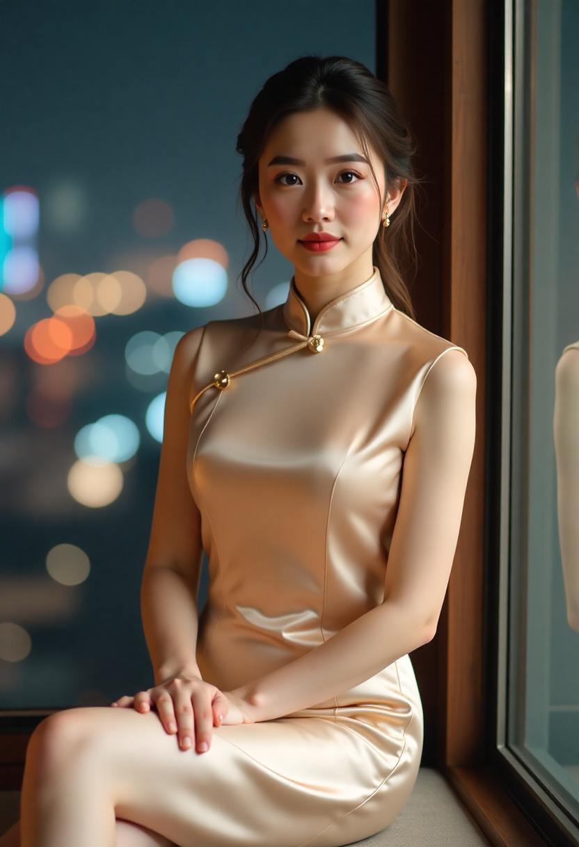窗后的眼睛